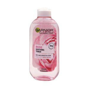 تونر گل رز پوست خشک و حساس گارنیر Rose Soothing Toner