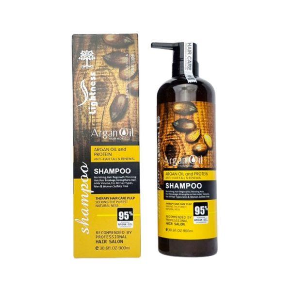 خرید شامپو تقویت کننده آرگان لایتنس Argan Oil از فروشگاه رژاتی