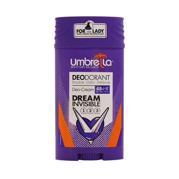 خرید مام استیک ضد تعریق زنانه آمبرلا مدل Dream Invisible حجم 90 میلی لیتر فروشگاه رژاتی