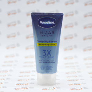 سرم بدن وازلین Vaseline سری Hijab مدل Night Renew Serum حجم 180 میل