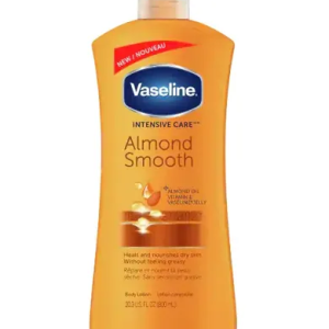 لوسیون بدن وازلین Vaseline سری Intensive Care مدل Almond Smooth حاوی عصاره بادام حجم 600 میل