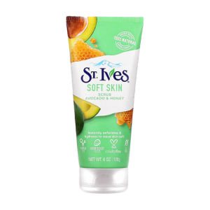 اسکراب صورت آووکادو و عسل سینت ایوز Soft Skin